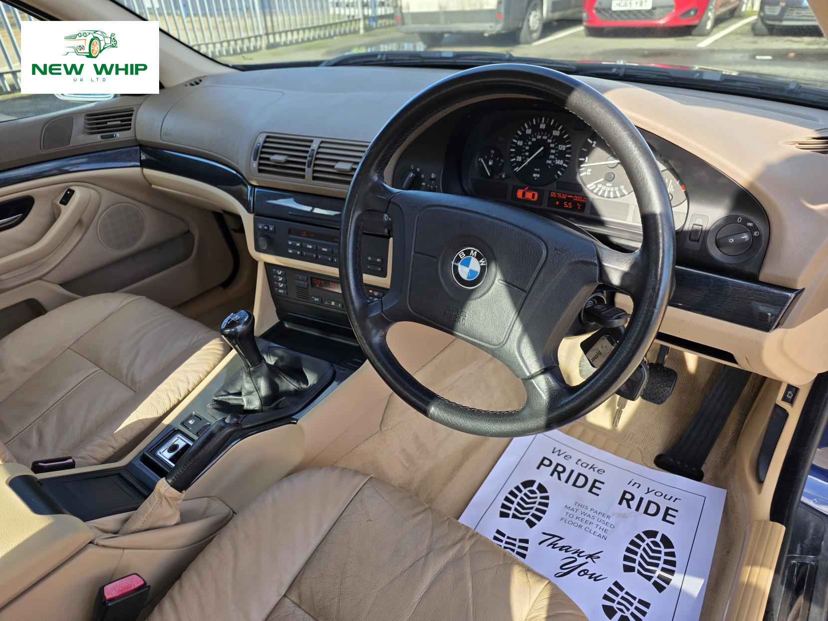 BMW 5 Series 2.5 523i SE Saloon 4dr Petrol Manual (215 g/km, 170 bhp)