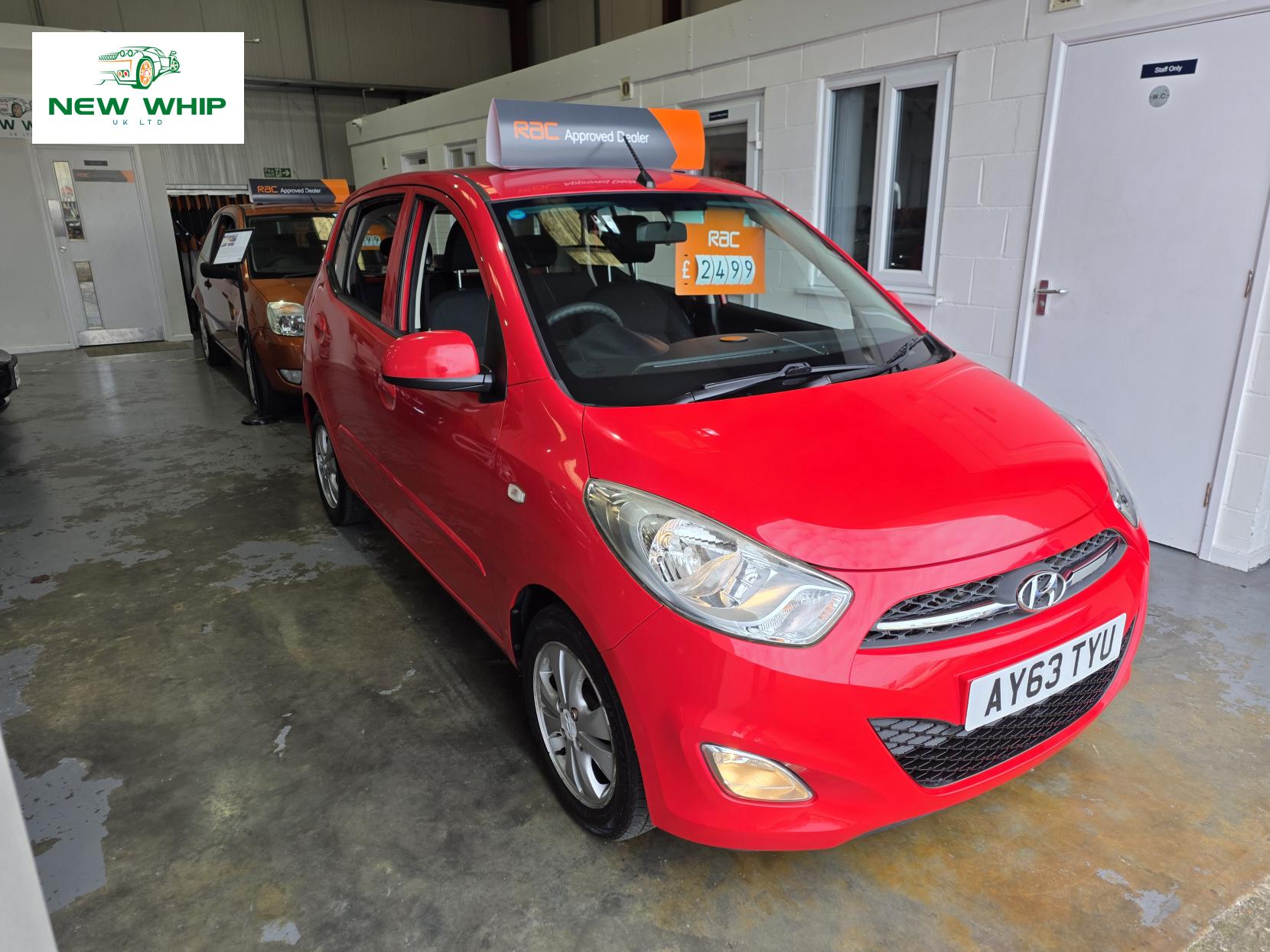 Hyundai i10 1.2 Active Hatchback 5dr Petrol Manual Euro 5 (85 bhp)