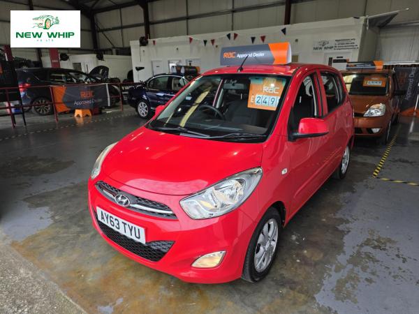 Hyundai i10 1.2 Active Hatchback 5dr Petrol Manual Euro 5 (85 bhp)