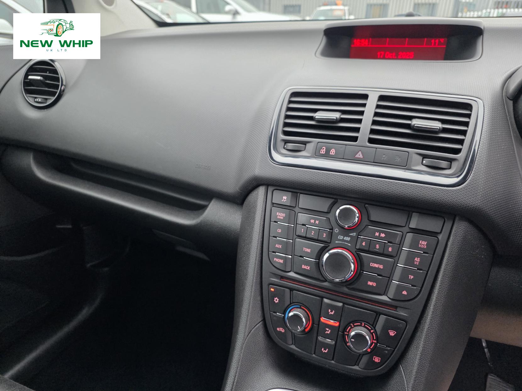 Vauxhall Meriva 1.4i Exclusiv MPV 5dr Petrol Manual Euro 6 (100 ps)