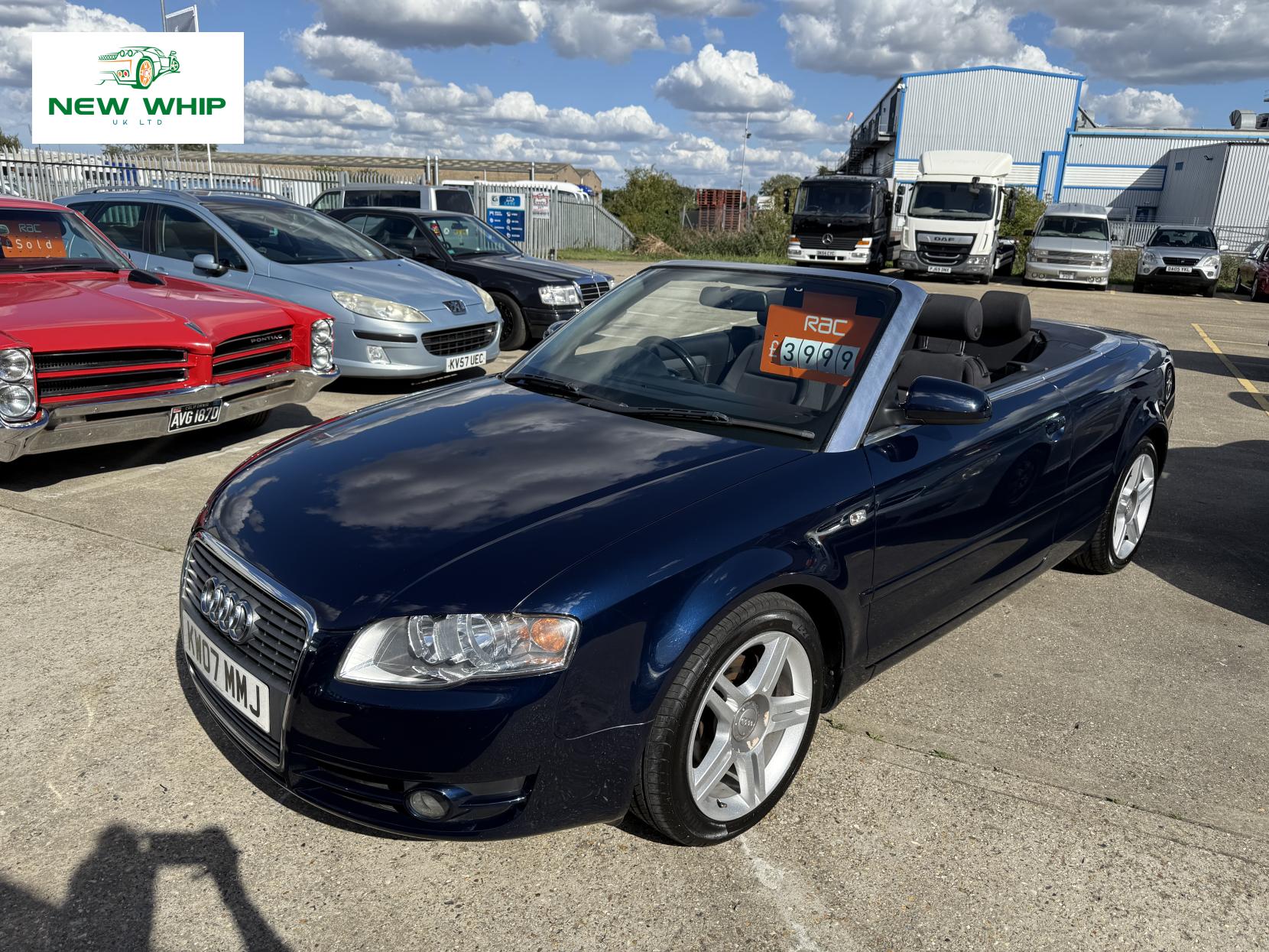 Audi A4 Cabriolet 2.0 TDI Sport Convertible 2dr Diesel Manual (172 g/km, 138 bhp)