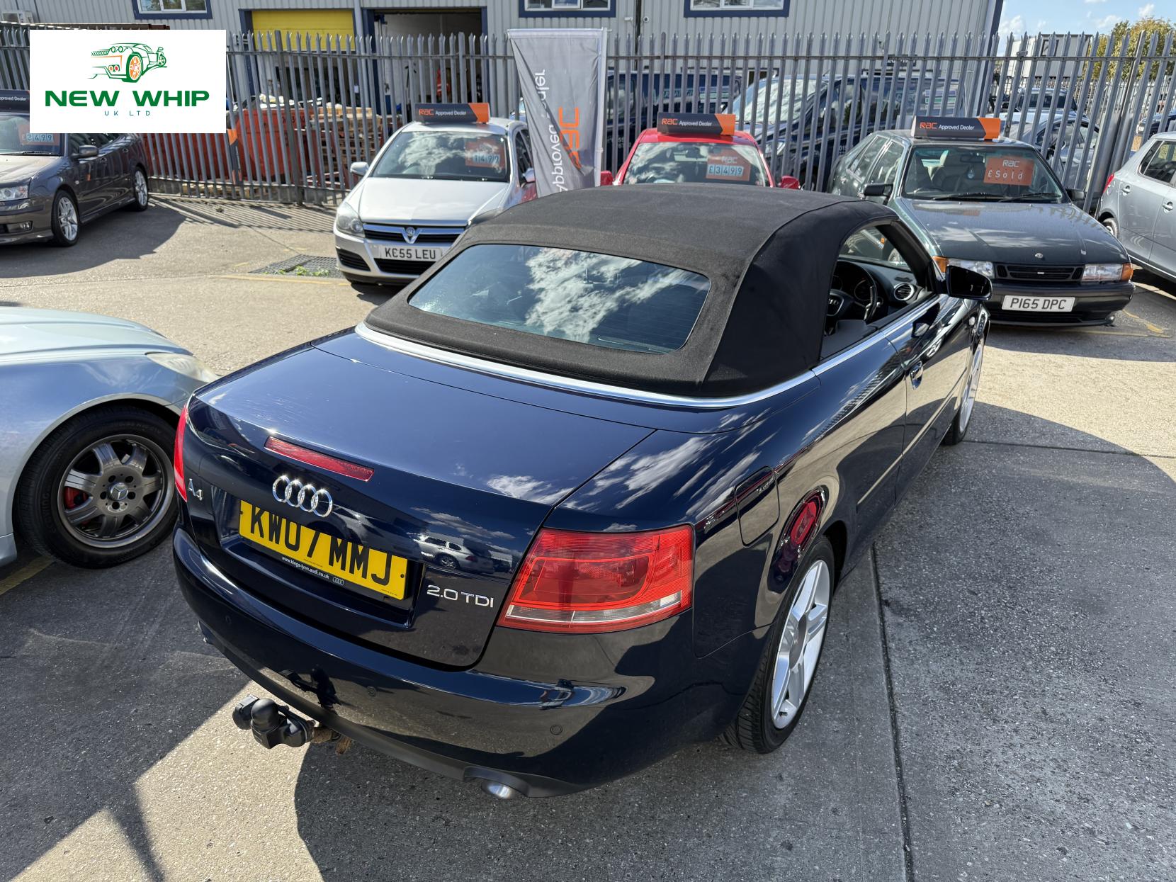 Audi A4 Cabriolet 2.0 TDI Sport Convertible 2dr Diesel Manual (172 g/km, 138 bhp)