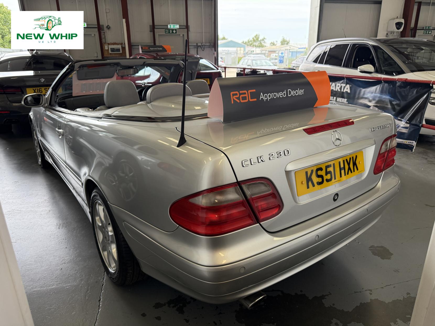 Mercedes-Benz CLK 2.3 CLK230 Kompressor Avantgarde Cabriolet 2dr Petrol Automatic (237 g/km, 197 bhp)