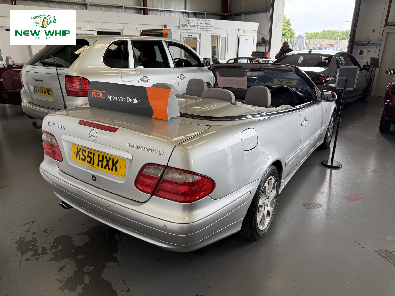 Mercedes-Benz CLK 2.3 CLK230 Kompressor Avantgarde Cabriolet 2dr Petrol Automatic (237 g/km, 197 bhp)