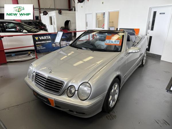Mercedes-Benz CLK 2.3 CLK230 Kompressor Avantgarde Cabriolet 2dr Petrol Automatic (237 g/km, 197 bhp)