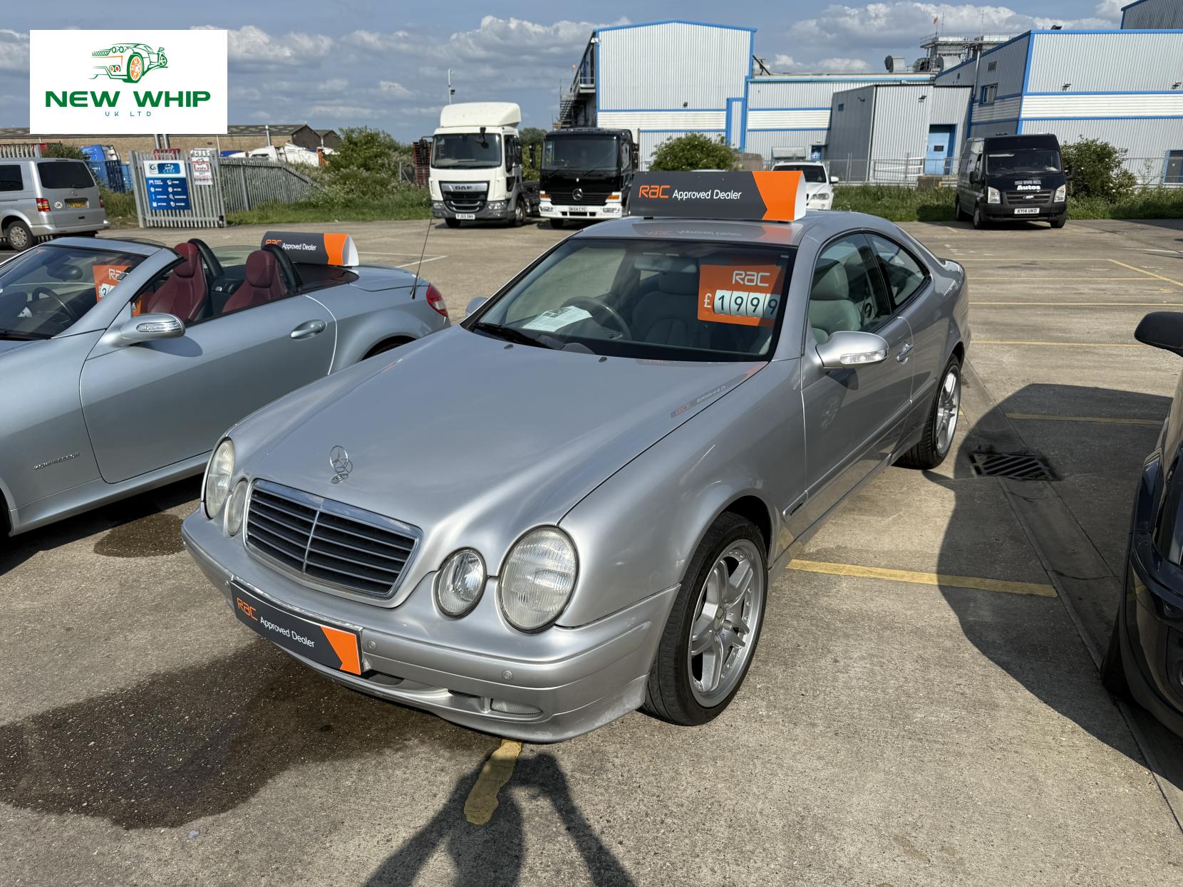 Mercedes-Benz CLK 2.3 CLK230 Kompressor Elegance Coupe 2dr Petrol Automatic (233 g/km, 197 bhp)