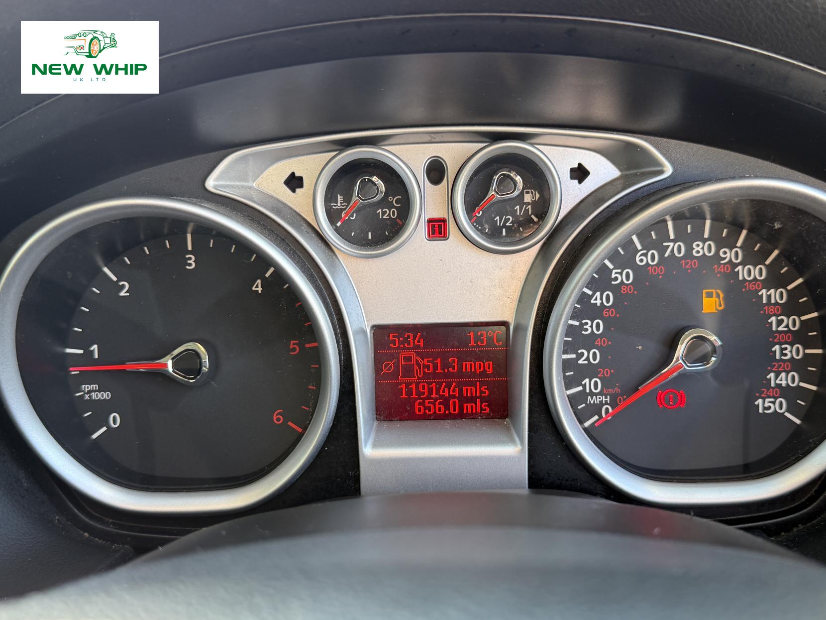 Ford Focus 1.6 TDCi DPF Zetec Hatchback 5dr Diesel Manual (115 g/km, 108 bhp)