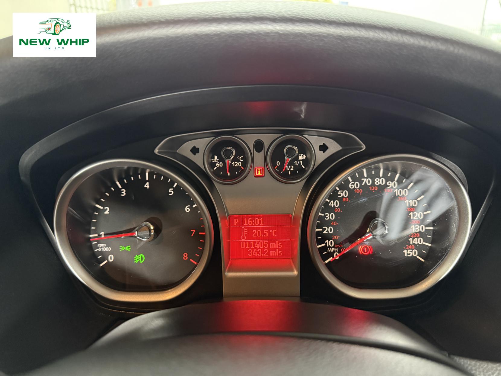Ford Focus 1.6 Titanium Hatchback 5dr Petrol Automatic (184 g/km, 99 bhp)