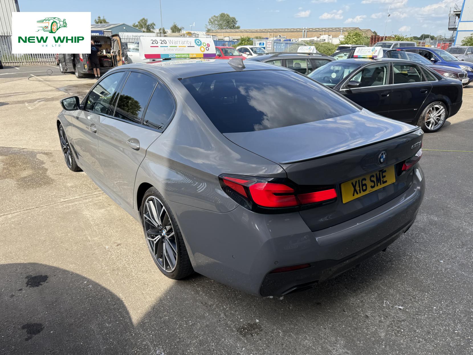 BMW 5 Series 2.0 520d MHT M Sport Saloon 4dr Diesel Hybrid Steptronic Euro 6 (s/s) (190 ps)