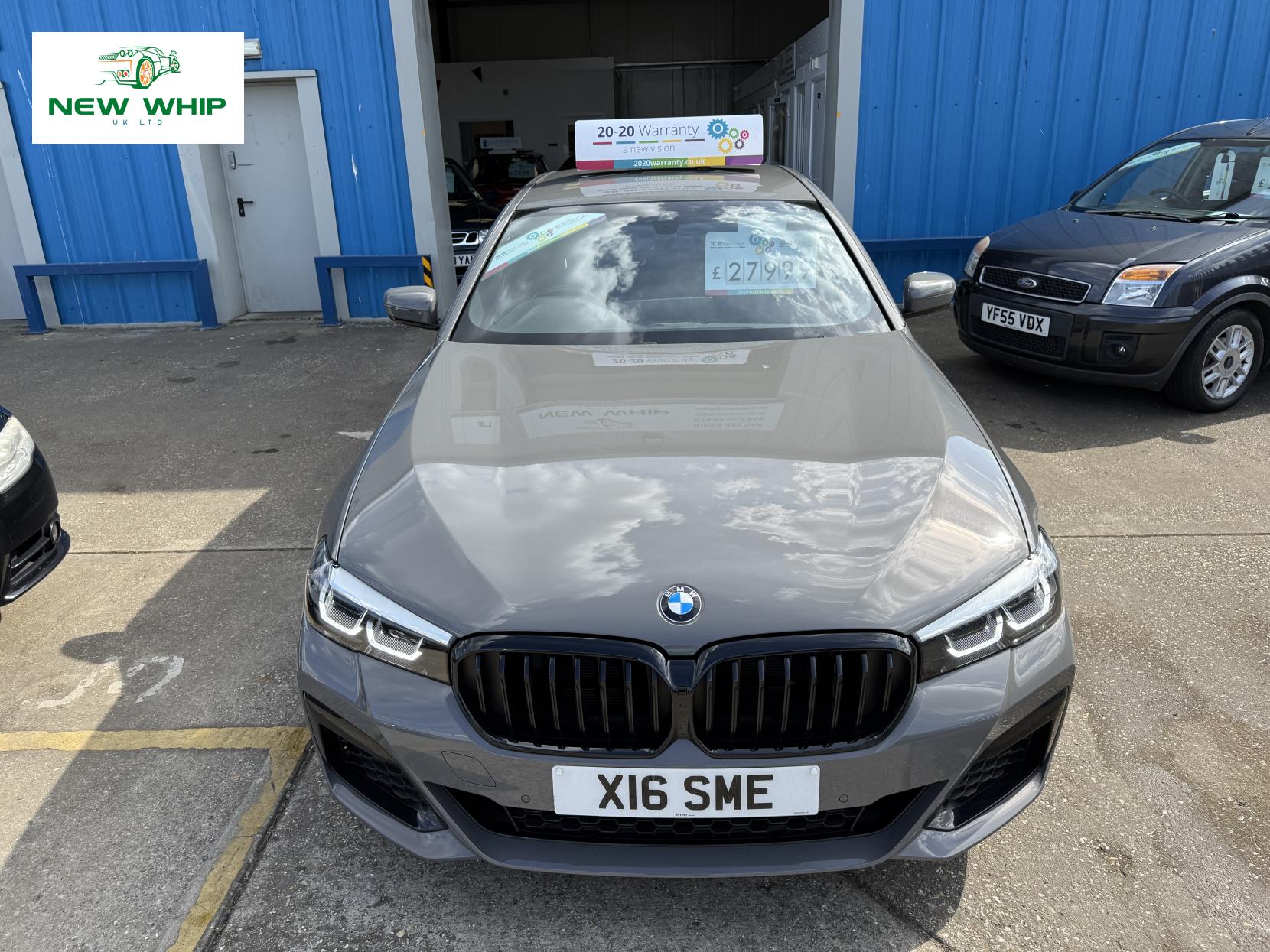 BMW 5 Series 2.0 520d MHT M Sport Saloon 4dr Diesel Hybrid Steptronic Euro 6 (s/s) (190 ps)