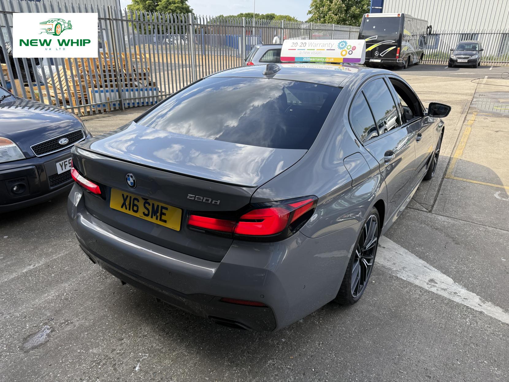 BMW 5 Series 2.0 520d MHT M Sport Saloon 4dr Diesel Hybrid Steptronic Euro 6 (s/s) (190 ps)