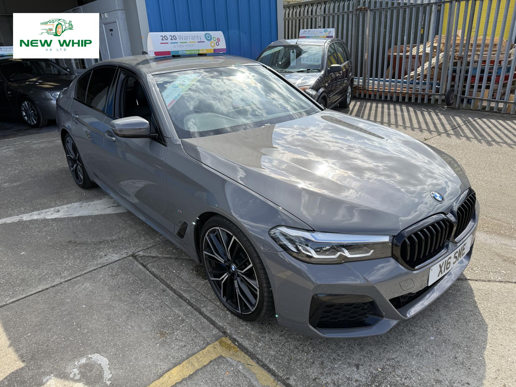 BMW 5 Series 2.0 520d MHT M Sport Saloon 4dr Diesel Hybrid Steptronic Euro 6 (s/s) (190 ps)