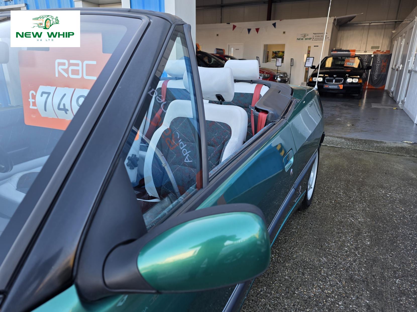 Peugeot 306 2.0 Roland Garros Limited Edition Convertible 2dr Petrol Automatic (123 bhp)