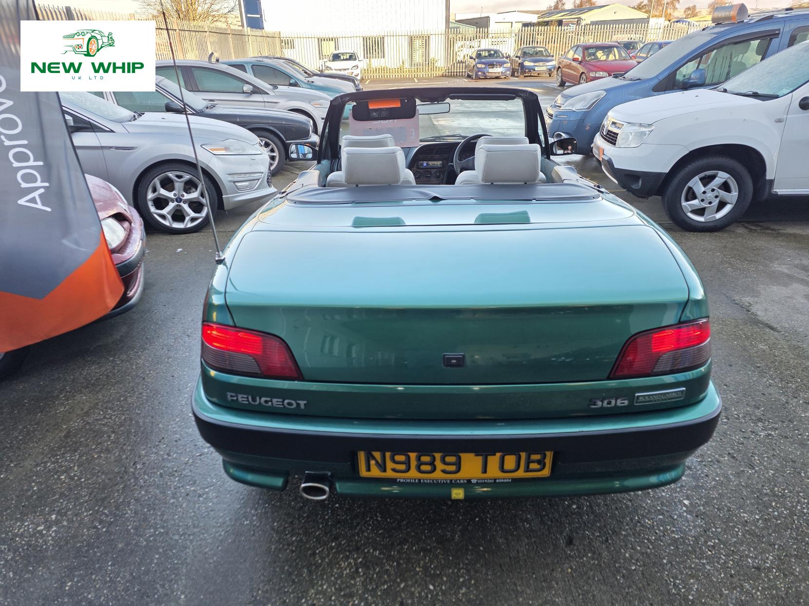 Peugeot 306 2.0 Roland Garros Limited Edition Convertible 2dr Petrol Automatic (123 bhp)