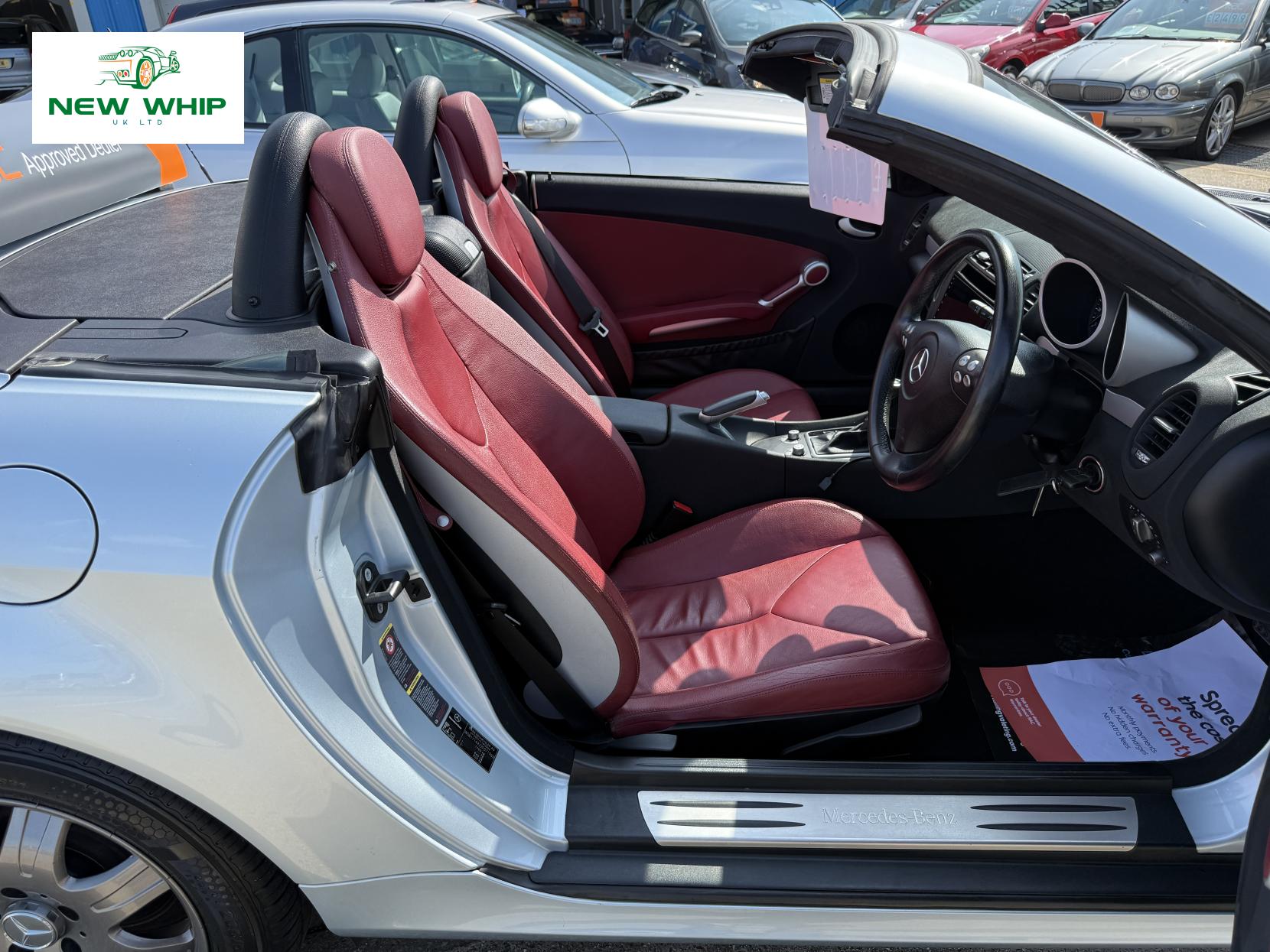 Mercedes-Benz SLK 1.8 SLK200 Kompressor Convertible 2dr Petrol Automatic (211 g/km, 163 bhp)