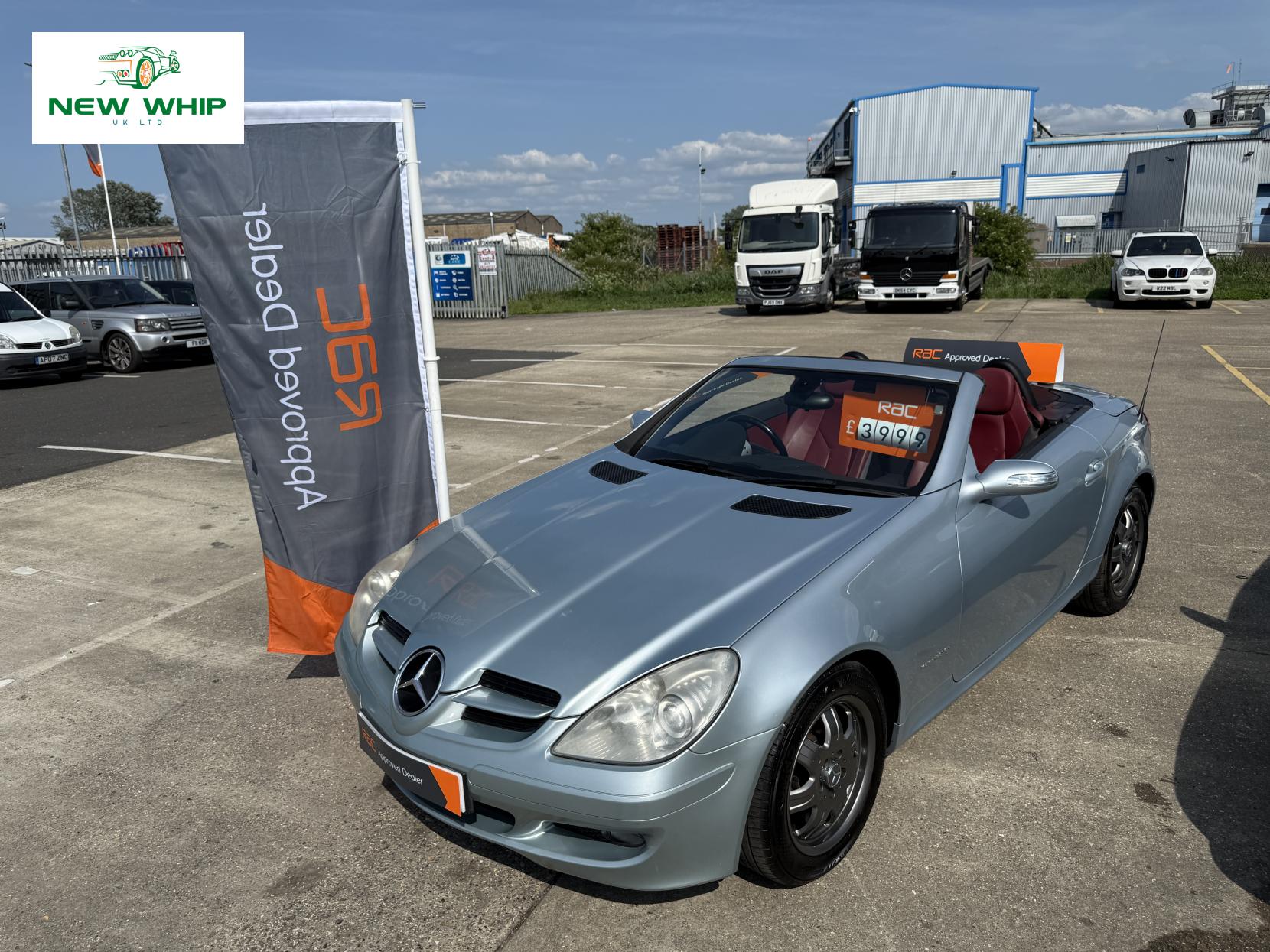 Mercedes-Benz SLK 1.8 SLK200 Kompressor Convertible 2dr Petrol Automatic (211 g/km, 163 bhp)