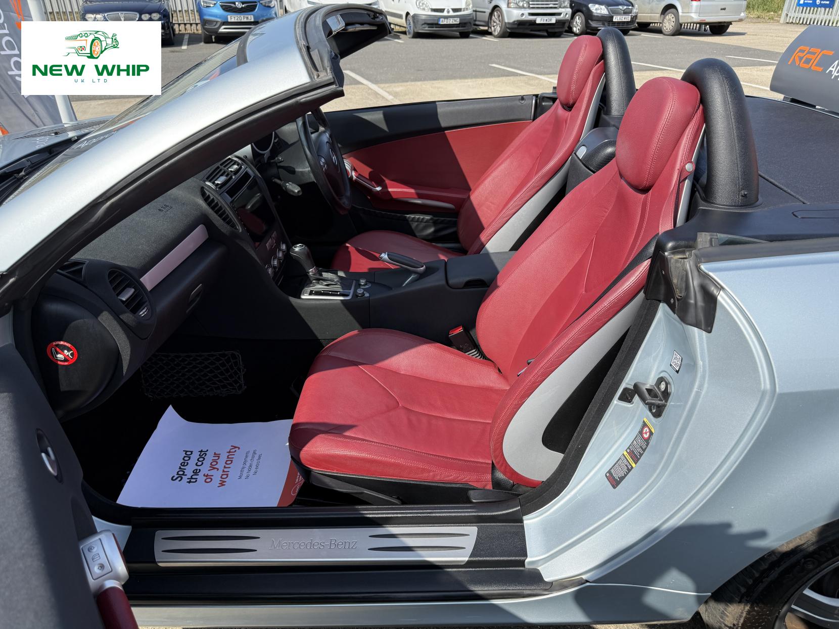 Mercedes-Benz SLK 1.8 SLK200 Kompressor Convertible 2dr Petrol Automatic (211 g/km, 163 bhp)