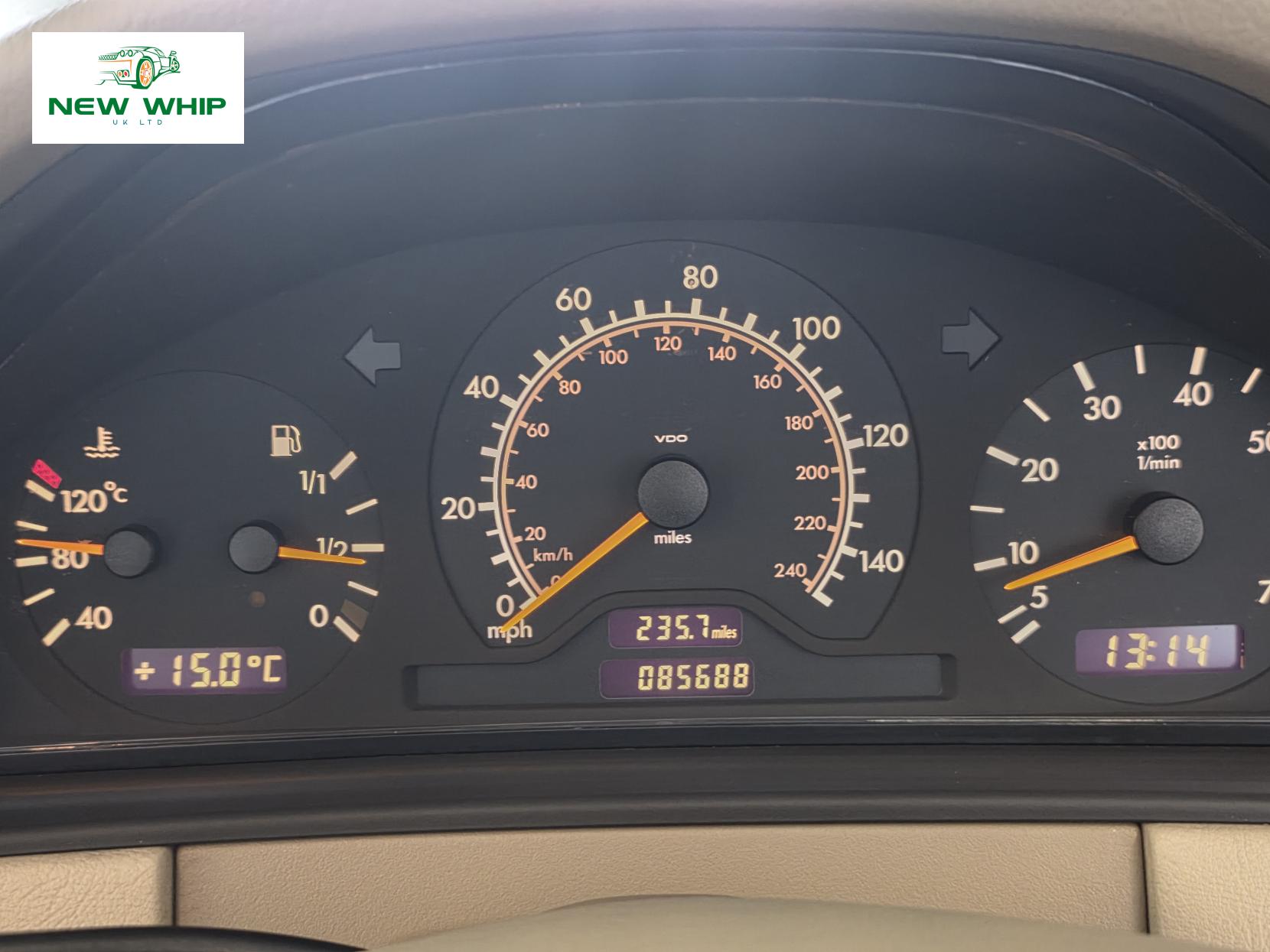 Mercedes-Benz E Class 2.0 E200 Elegance Saloon 4dr Petrol Automatic (228 g/km, 134 bhp)