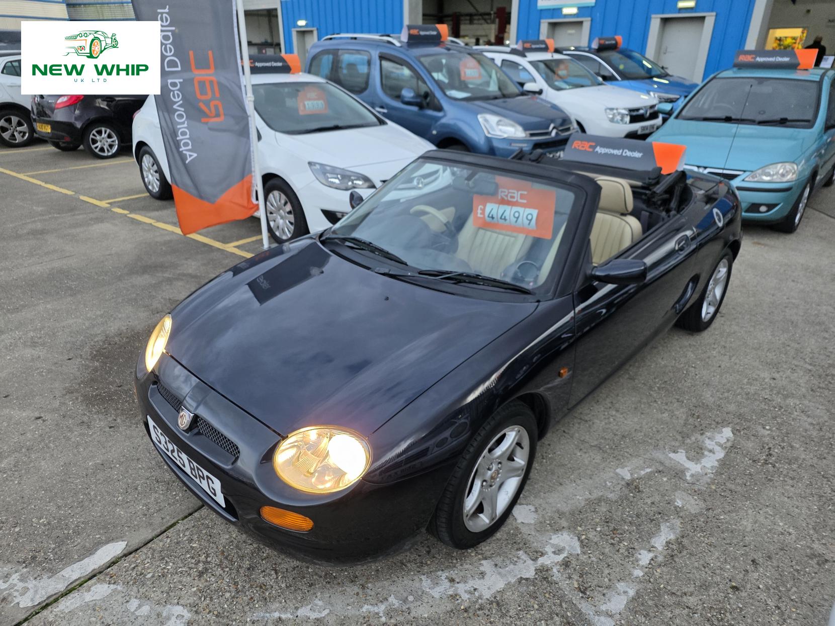 MG MGF 1.8i VVC Convertible 2dr Petrol Manual (190 g/km, 143 bhp)