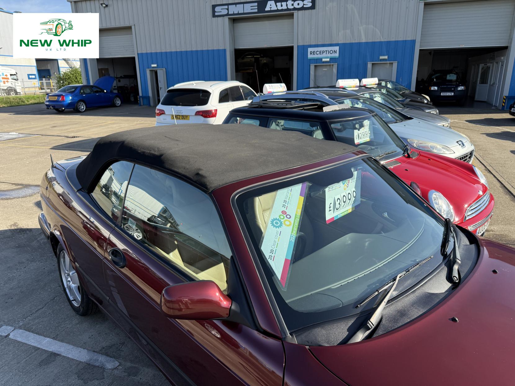 Saab 9-3 2.0T SE Convertible 2dr Petrol Manual (201 g/km, 150 bhp)