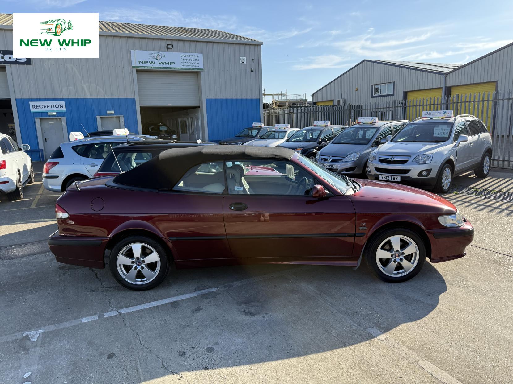 Saab 9-3 2.0T SE Convertible 2dr Petrol Manual (201 g/km, 150 bhp)